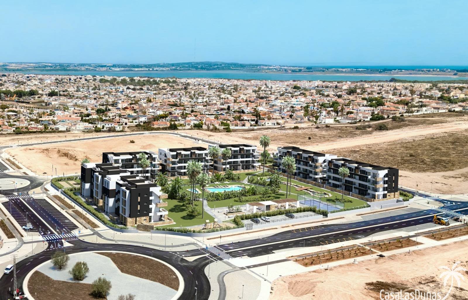  Im sonnigen Torrevieja, nahe der Küste, finden Sie diese modernen, neuen Apartments, die Komfort und Stil vereinen. Jedes Apartment verfügt über ein 