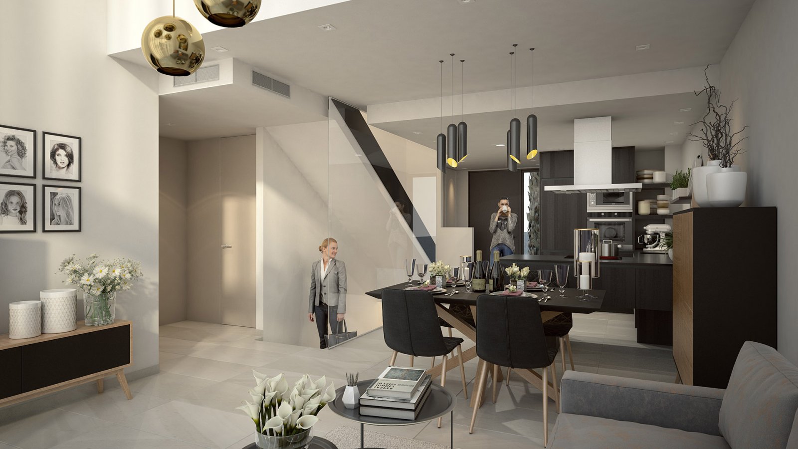  In der prestigeträchtigen Umgebung von La Finca Golf gelegen, bietet diese Wohnanlage eine exklusive Auswahl von 18 Residenzen, verteilt auf Doppelha