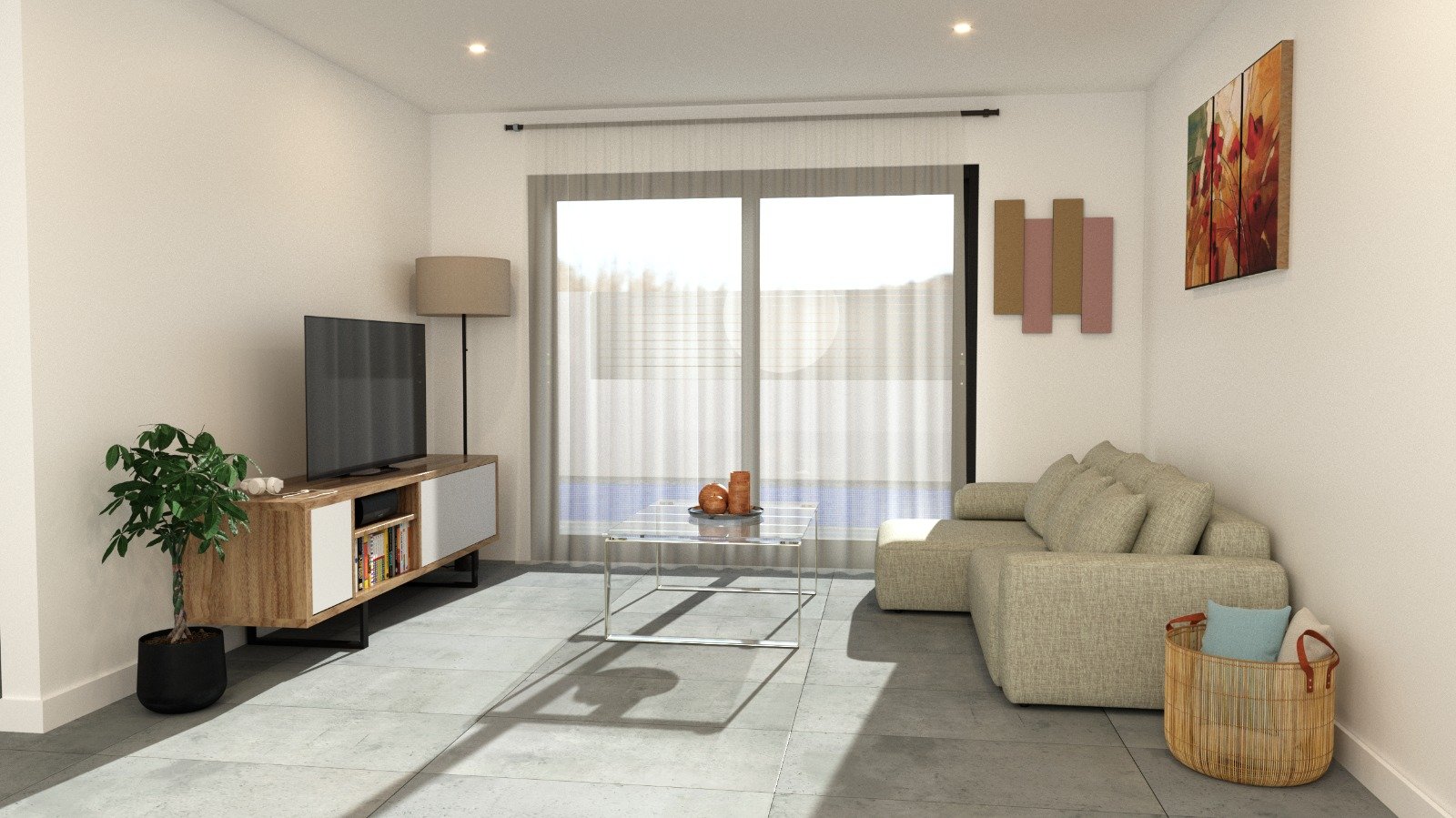  In der ruhigen Ortschaft Balsicas gelegen, besteht dieses exklusive Immobilienangebot aus drei freistehenden Häusern. Diese Immobilien sind für dieje