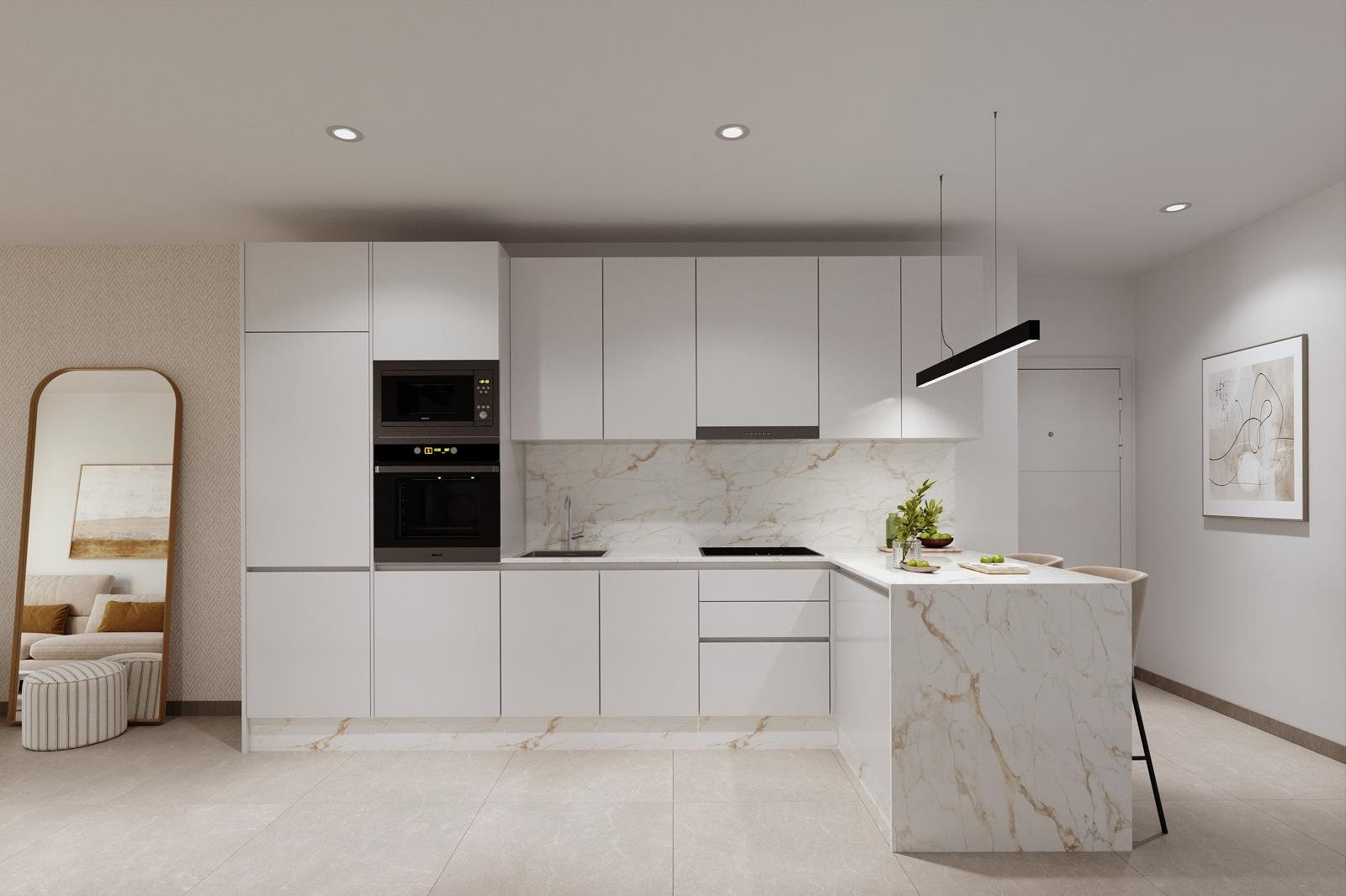  In der charmanten Stadt Torrevieja gelegen, bietet diese exklusive Wohnanlage eine Auswahl von 12 Immobilien, darunter Wohnungen und Penthäuser. Die 