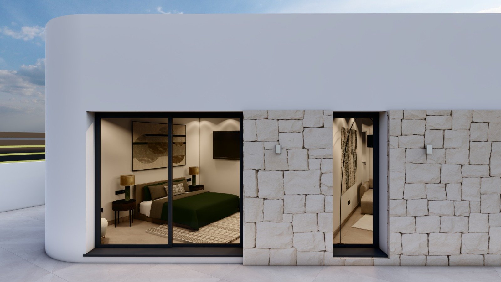  In der charmanten Stadt Benijófar gelegen, bietet diese exklusive Sammlung unabhängiger Häuser einen einzigartigen und komfortablen Lebensstil. Mit n