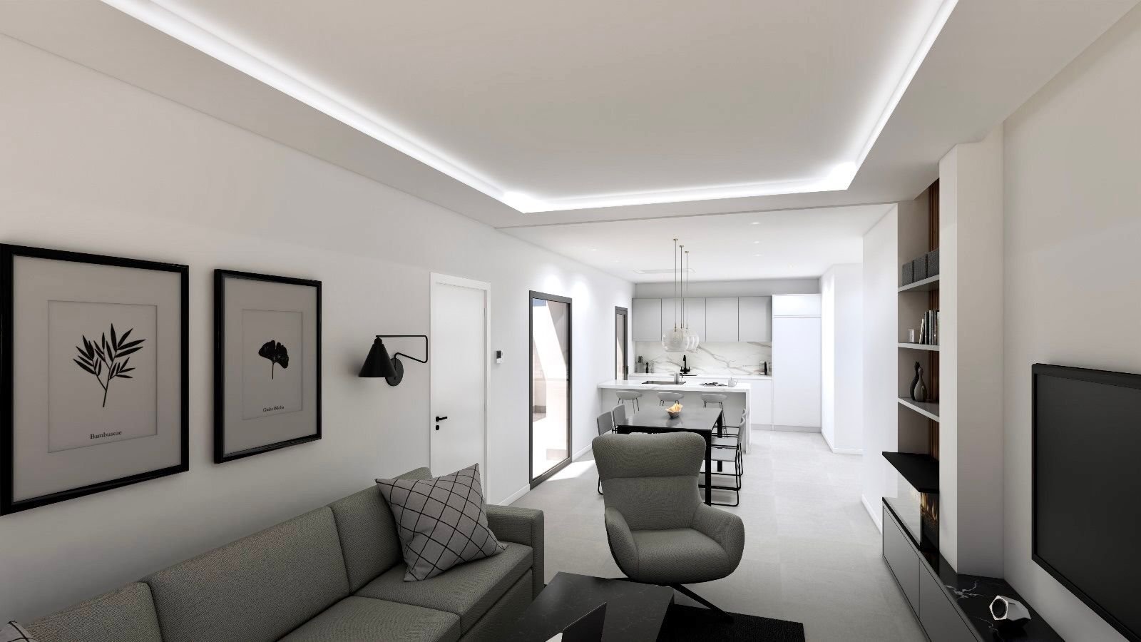  In der charmanten Ortschaft Benijófar gelegen, bietet dieses exklusive freistehende Chalet eine perfekte Kombination aus Komfort und Stil. Mit einer 