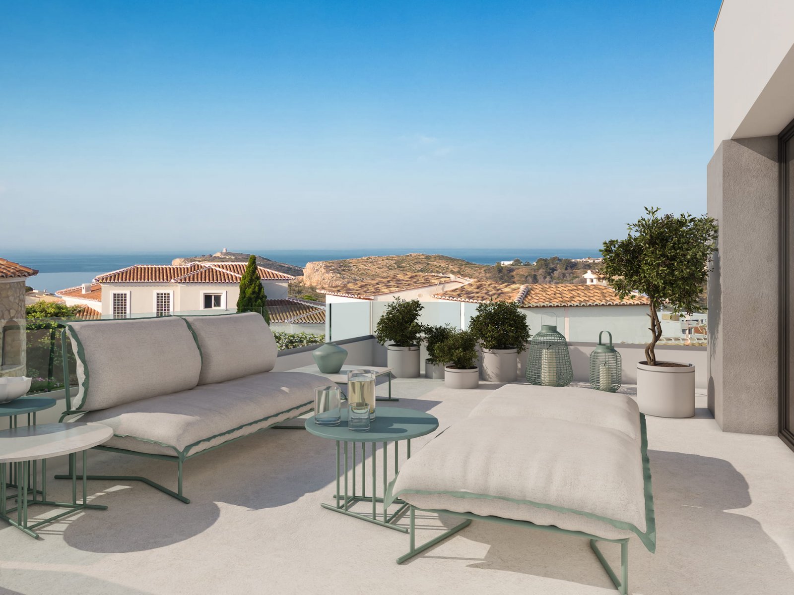  In der prestigeträchtigen Gegend von Cumbre del Sol gelegen, bietet diese Villa ein einzigartiges Wohnerlebnis. Mit Meerblick befindet sich die Immob