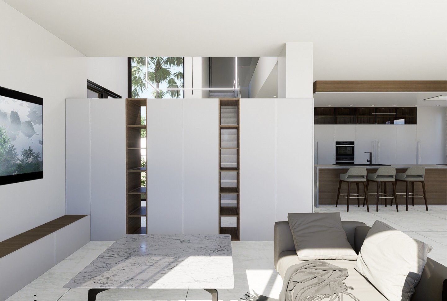  Diese exklusive Villa befindet sich in der charmanten Stadt La Nucía und bietet eine privilegierte Umgebung für diejenigen, die ein Traumhaus suchen.