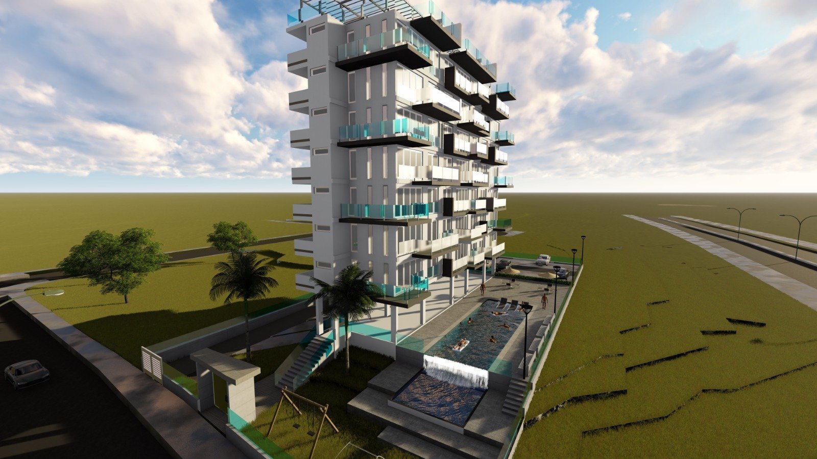  In der wunderschönen Gegend von La Cala gelegen, bietet diese exklusive Wohnanlage eine Auswahl von 14 Immobilien, darunter Apartments und Penthäuser