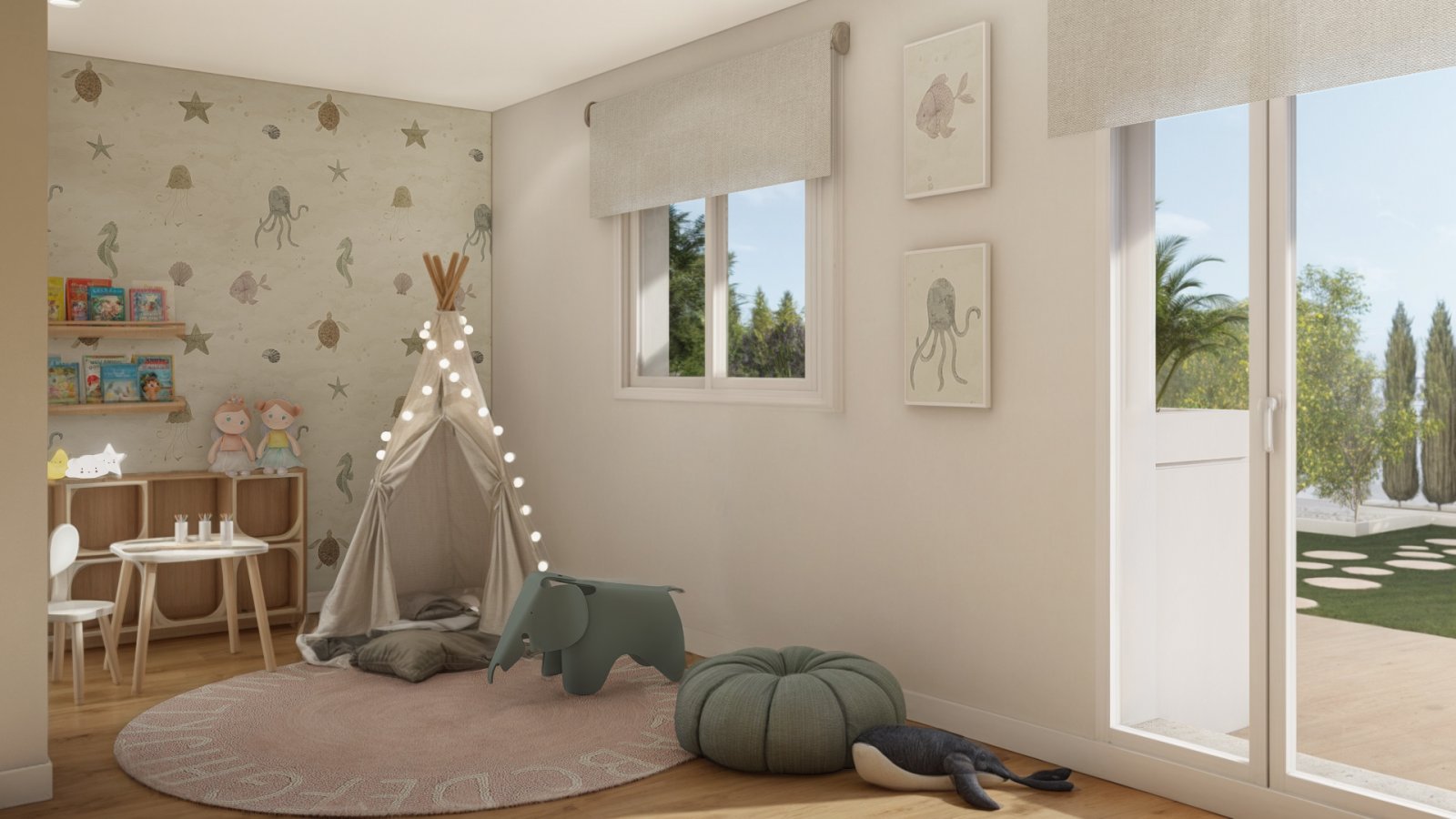  In der charmanten Stadt La Nucia gelegen, bietet diese exklusive Sammlung von 28 Immobilien eine einzigartige Wohnumgebung mit Meerblick. Das Angebot