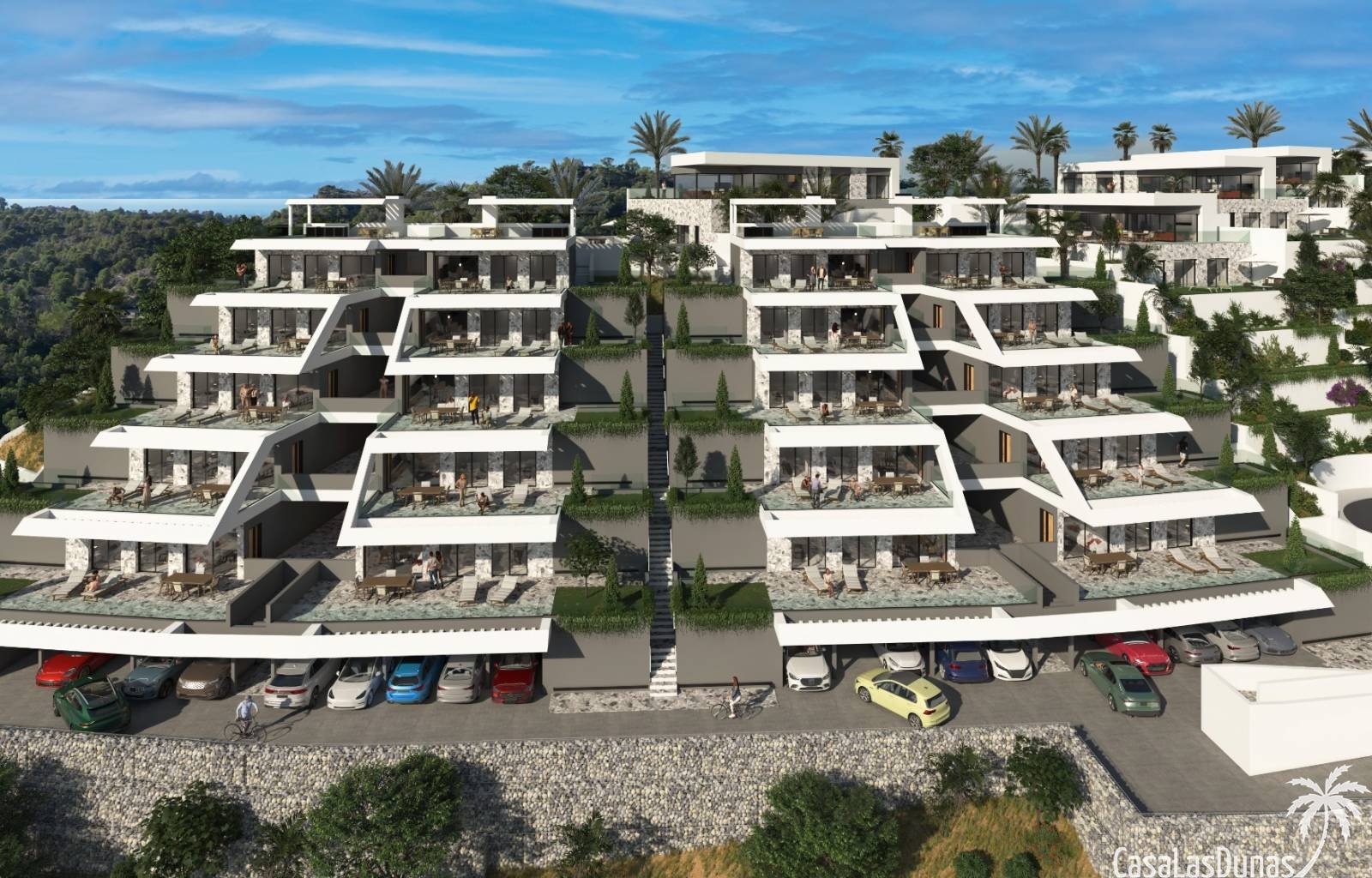 Finestrat:  In bester Lage im wunderschönen Stadtteil Finestrat gelegen, bietet dieses Projekt einen idealen Standort für Familien. Die Einheiten verfügen alle ü 