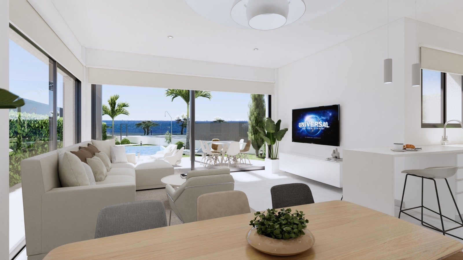  In der charmanten Stadt Los Alcázares gelegen, bietet diese Wohnanlage ein einzigartiges Wohnerlebnis nur 1 km vom Meer entfernt. Sie besteht aus 6 R