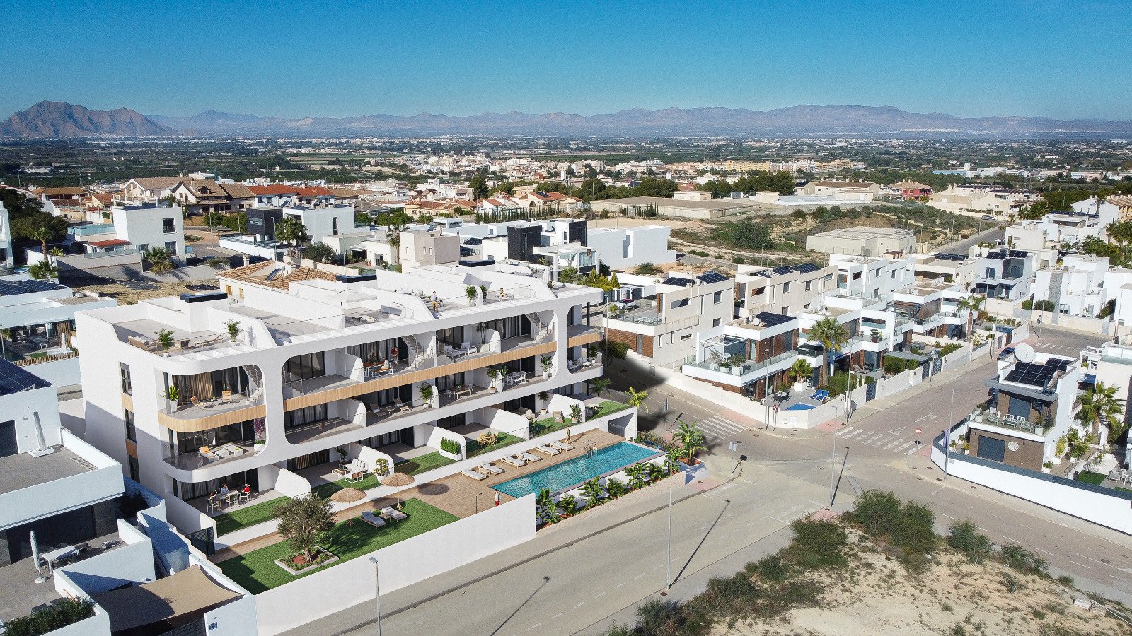  In der charmanten Stadt Benijófar gelegen, bietet diese Wohnanlage eine Auswahl von 18 Wohnungen, die auf die Bedürfnisse derjenigen zugeschnitten si