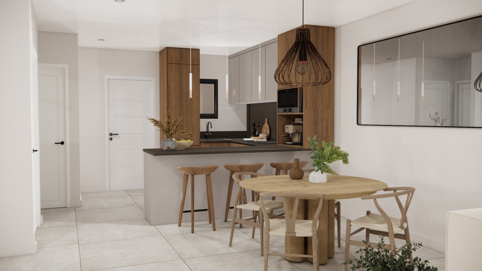  In der charmanten Stadt Rojales gelegen, bietet diese Wohnanlage eine exklusive Auswahl von 12 Bungalows. Diese Bungalows sind so gestaltet, dass sie