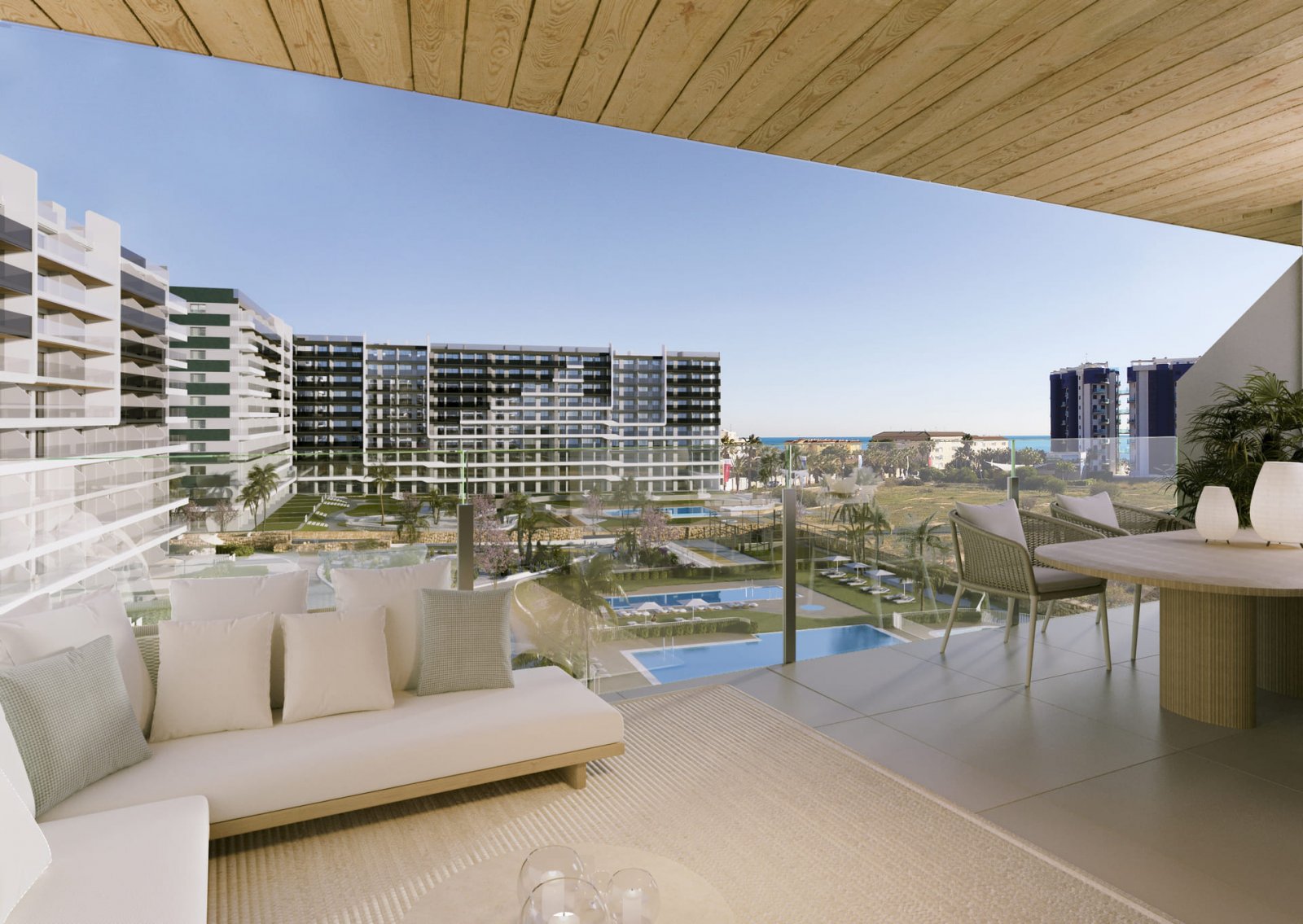  In der schönen Stadt Torrevieja gelegen, bietet diese Wohnanlage ein einzigartiges Wohnerlebnis mit Meerblick. Das Angebot umfasst 24 Immobilien, dar