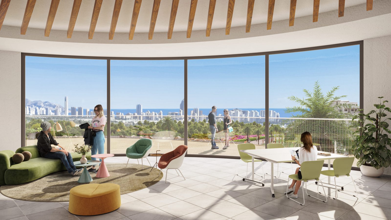  In der schönen Ortschaft Finestrat gelegen, bietet diese Wohnanlage eine Vielzahl von Wohnmöglichkeiten, die unterschiedlichen Bedürfnissen und Vorli