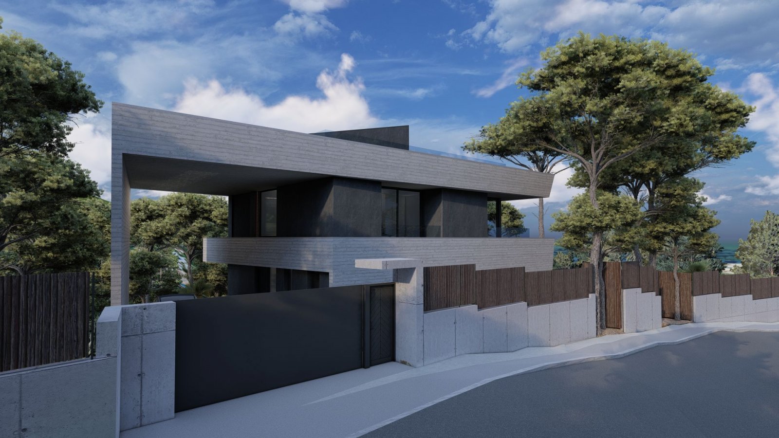  In der exklusiven Gegend von Altea gelegen, bietet diese Villa eine privilegierte Umgebung nur 2 km vom Meer entfernt. Mit einem Design, das Eleganz 