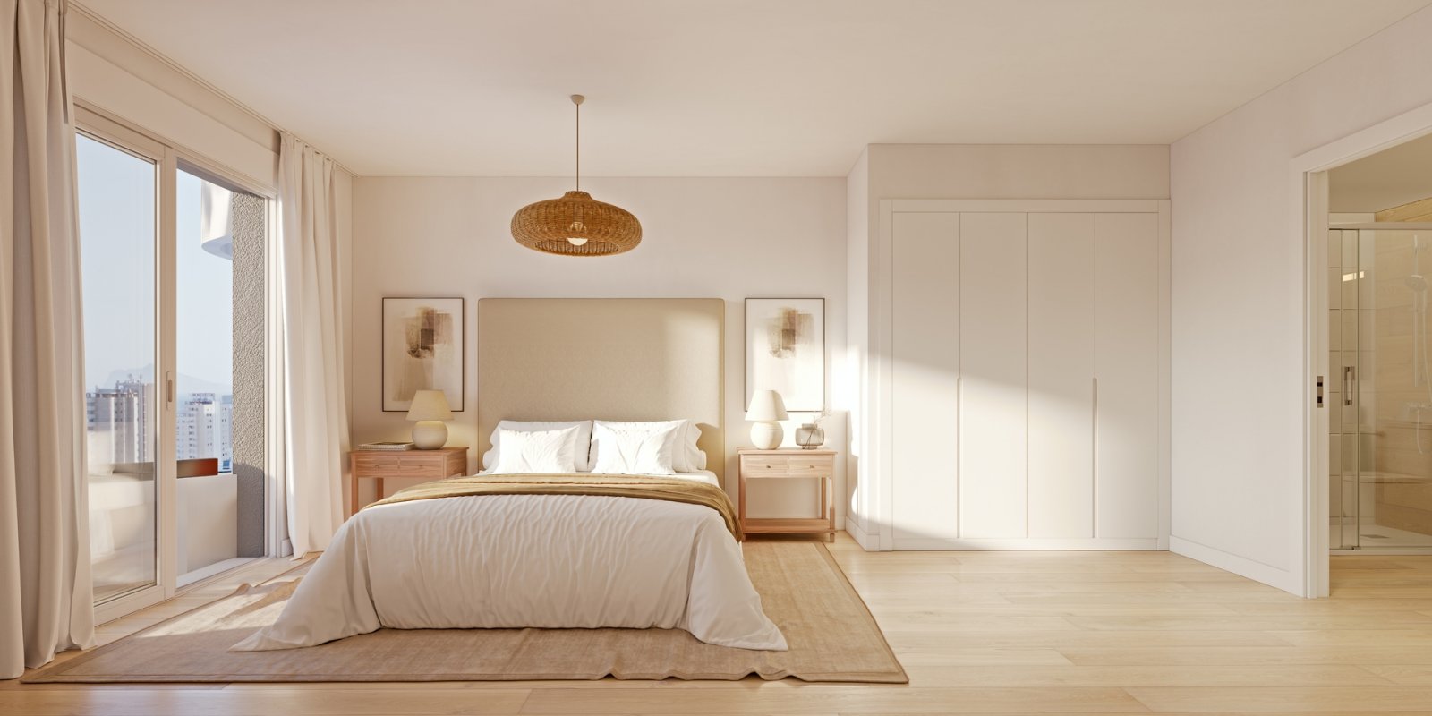  In der wunderschönen Stadt Calpe gelegen, bietet diese exklusive Wohnanlage eine Auswahl von 31 hochwertigen Wohnungen, darunter Apartments und Penth