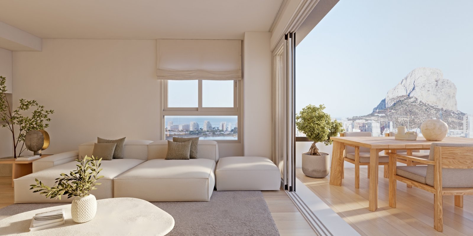  In der wunderschönen Stadt Calpe gelegen, bietet diese exklusive Wohnanlage eine Auswahl von 31 hochwertigen Wohnungen, darunter Apartments und Penth