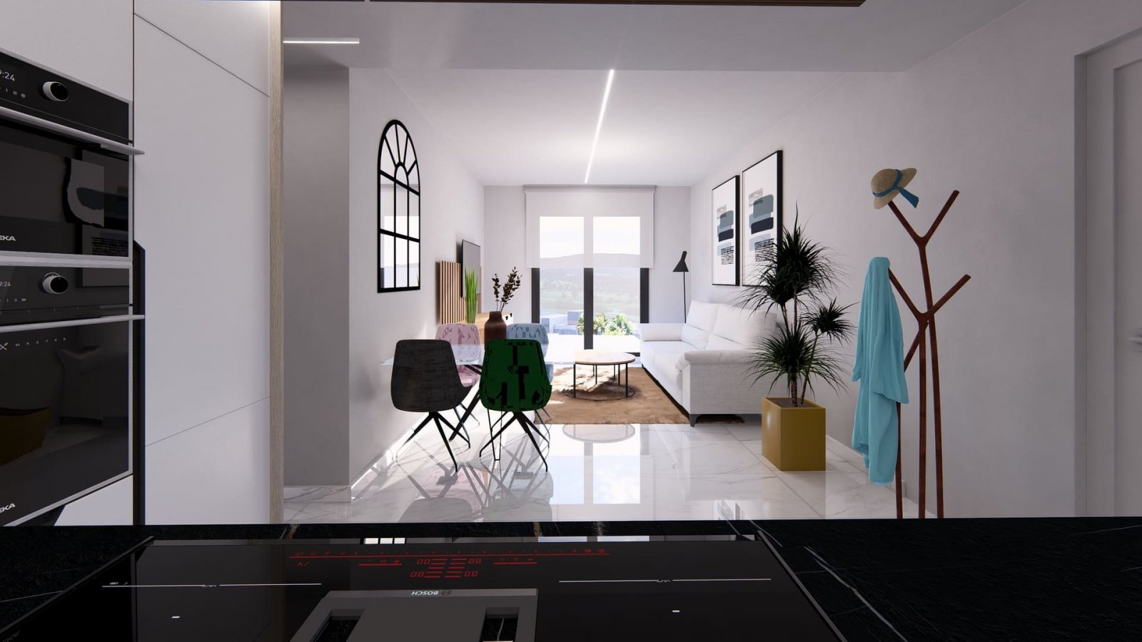  In der prestigeträchtigen Umgebung von La Finca Golf gelegen, bietet diese Wohnanlage 38 Bungalows, die für diejenigen entworfen wurden, die einen ex