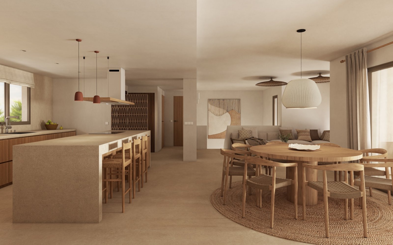  In der charmanten Stadt Benissa gelegen, bietet diese Villa ein einzigartiges Wohnerlebnis mit Meerblick. Die Immobilie befindet sich nur 1 km vom Me