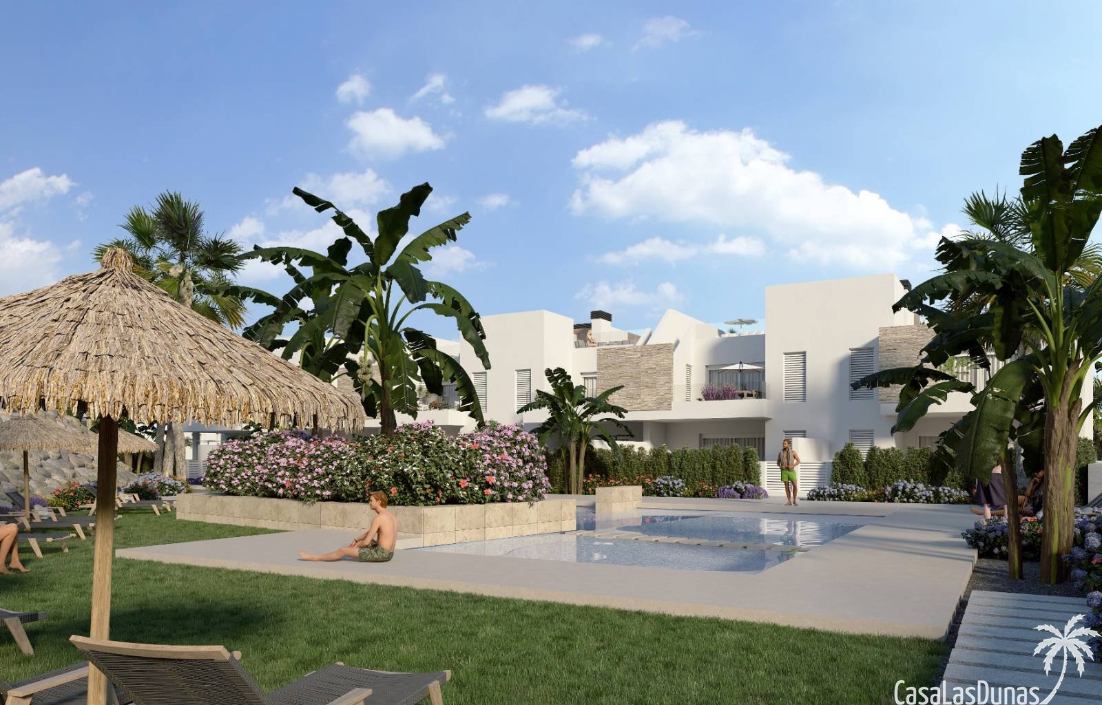  In diesem bekannten und gepflegten Golfresort finden wir ein Projekt mit vielen verschiedenen Haustypen. Es gibt Apartments, Stadthäuser und freisteh