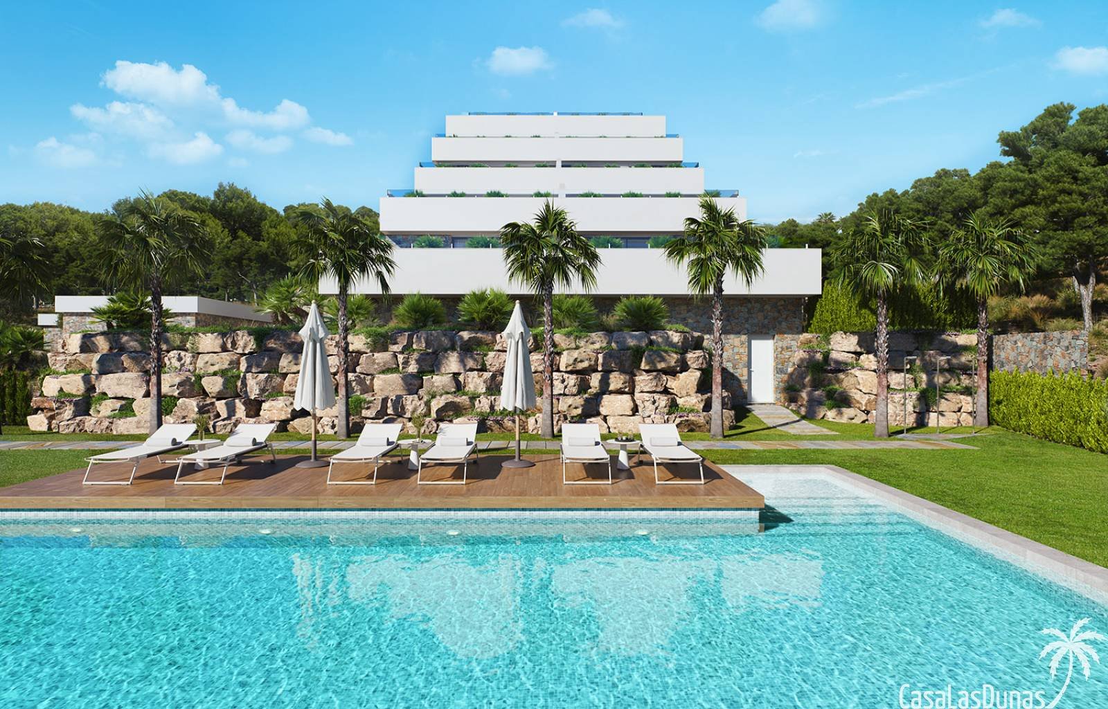  Dieses Kleinprojekt entsteht in einem der besten Golfresorts der Region. Insgesamt stehen 16 Unterkünfte zur Verfügung, verteilt auf 2 Blöcke. Alle H