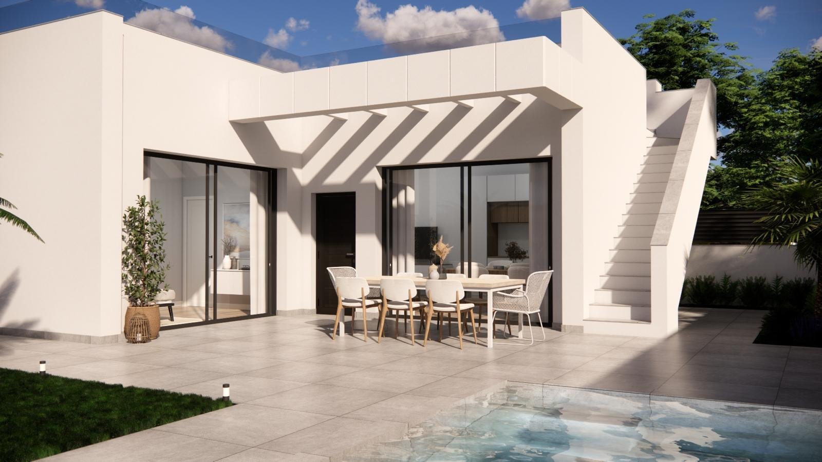  In der charmanten Stadt Rojales gelegen, bietet diese exklusive Sammlung von 7 freistehenden Häusern eine ideale Umgebung für diejenigen, die Ruhe un