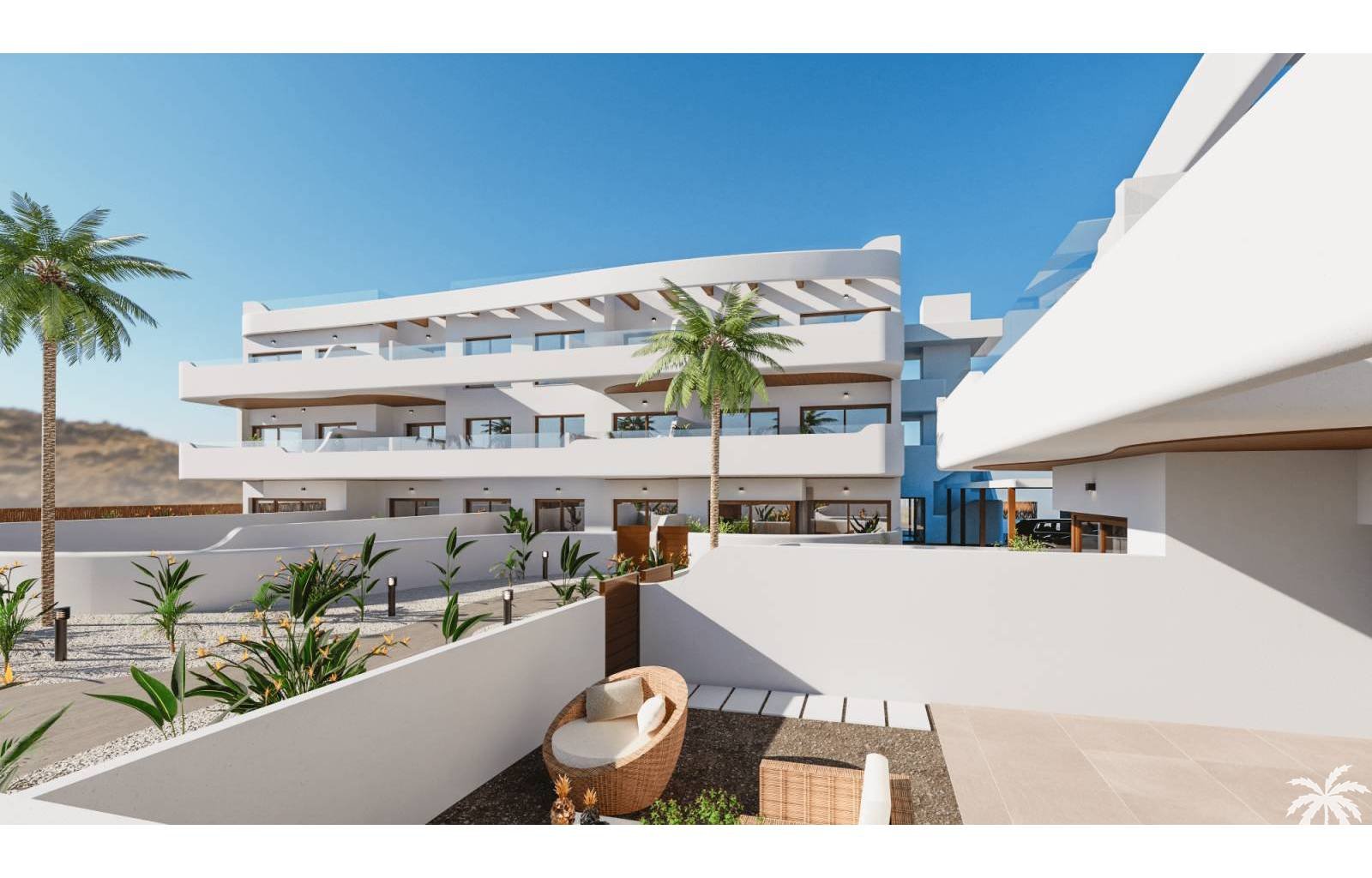  Ein wunderschöner Komplex aus Apartments mit 2 und 3 Schlafzimmern in Los Alcázares an der Costa Cálida. Die Lage bietet einen herrlichen Blick auf d