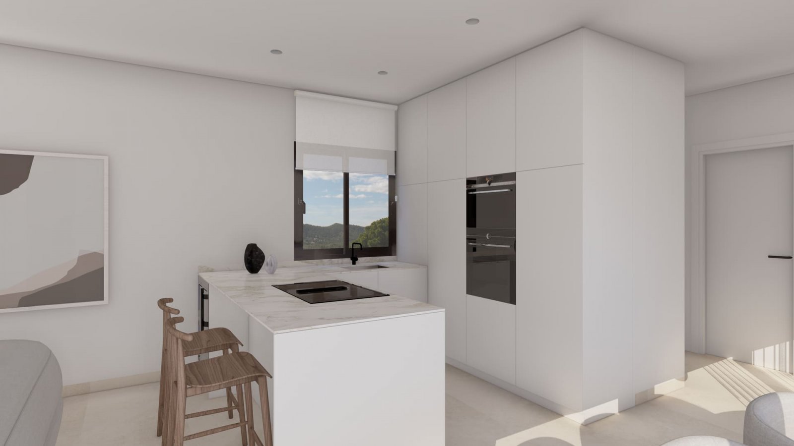  In der charmanten Ortschaft Finestrat gelegen, bietet diese exklusive Sammlung von 7 freistehenden Häusern eine privilegierte Wohnumgebung. Jede Immo