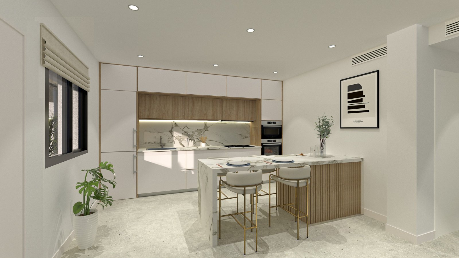  In San Pedro del Pinatar gelegen, bieten diese exklusiven Bungalows ein einzigartiges Wohnerlebnis. Mit nur 7 verfügbaren Einheiten ist jeder Bungalo