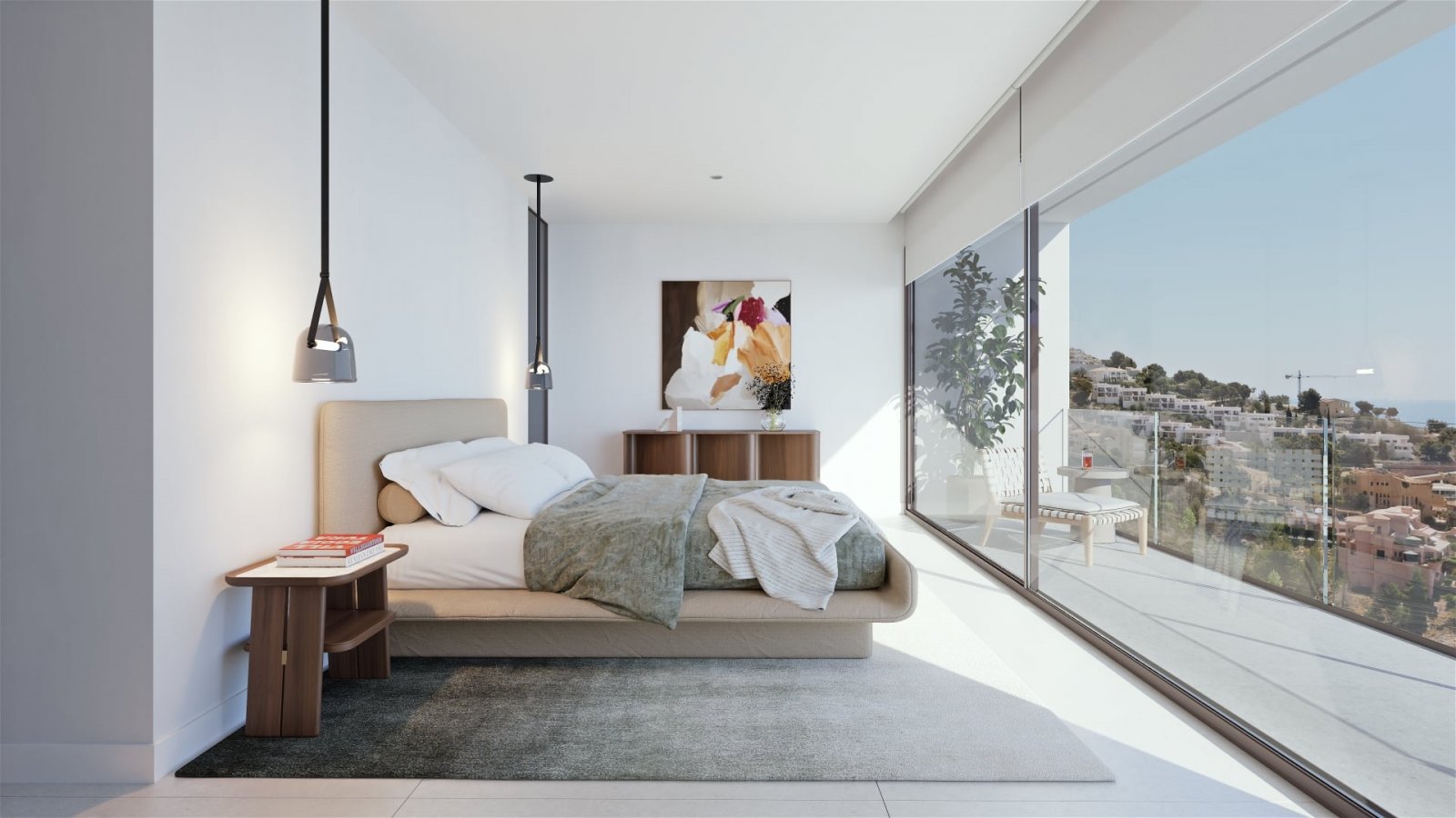  In der charmanten Stadt Altea gelegen, bieten diese exklusiven Villen eine privilegierte Lage mit Meerblick. Mit nur zwei verfügbaren Einheiten ist j