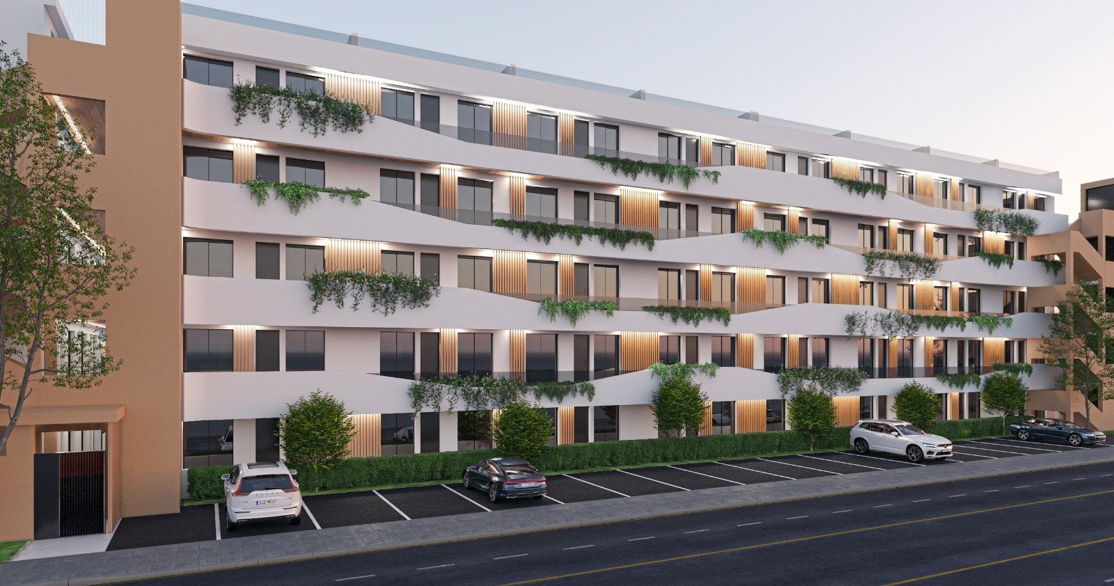  In der charmanten Stadt Santiago de la Ribera gelegen, bietet dieses exklusive Wohngebiet eine Vielzahl von Wohnmöglichkeiten, darunter Apartments, E