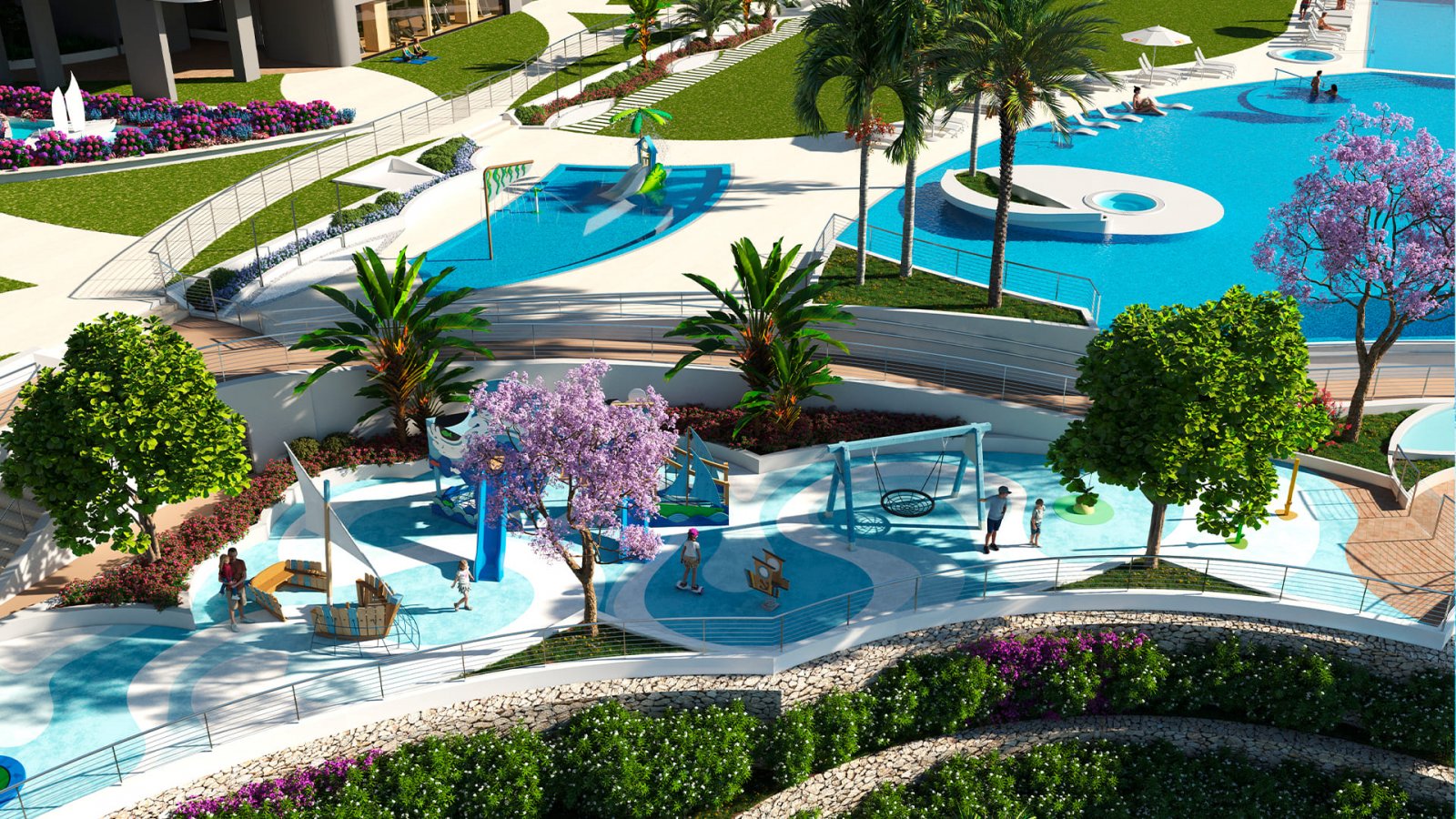  In der lebhaften Stadt Benidorm gelegen, bietet dieser Wohnkomplex eine Auswahl von 168 Immobilien, darunter Apartments und Penthäuser. Entworfen für