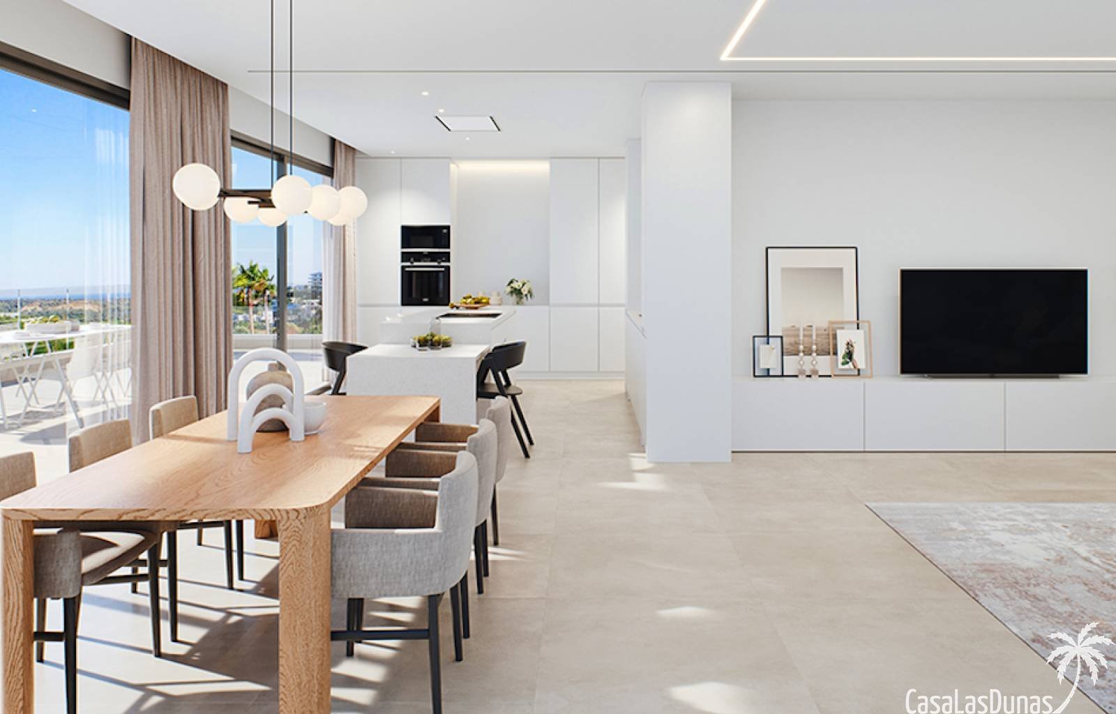  CasaLasDunas präsentiert ein neues Apartmentprojekt, das gebaut wurde, um die Sonne, das Meer und den fantastischen Golfplatz des Resorts zu genießen