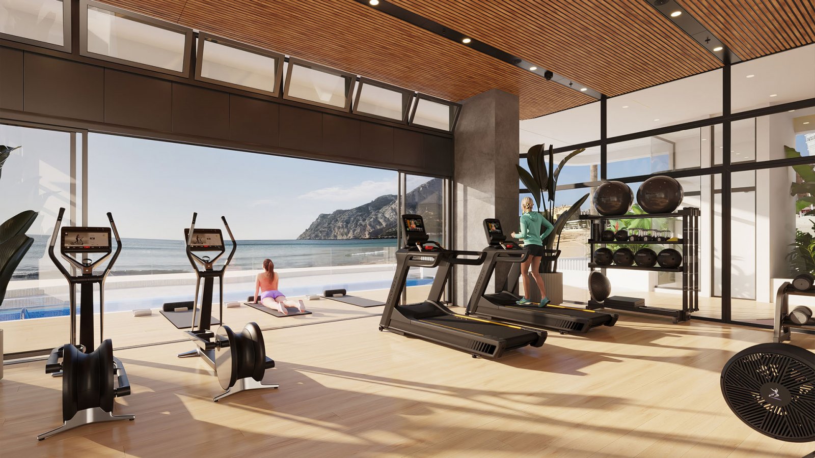  In der schönen Stadt Calpe gelegen, bietet diese exklusive Wohnanlage ein einzigartiges Wohnerlebnis in erster Strandlinie. Mit insgesamt 52 Einheite