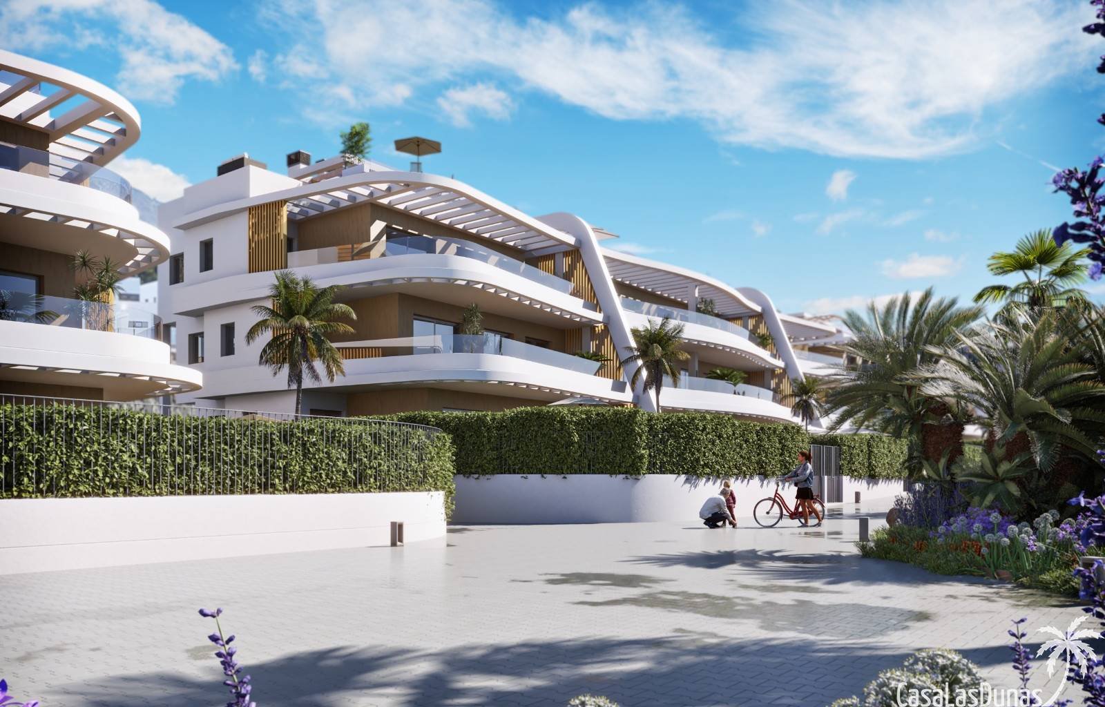  In der lebhaften Gegend von Finestrat, in der Nähe von Benidorm, befindet sich derzeit dieser fantastische Komplex im Bau. Es entstehen sehr geräumig