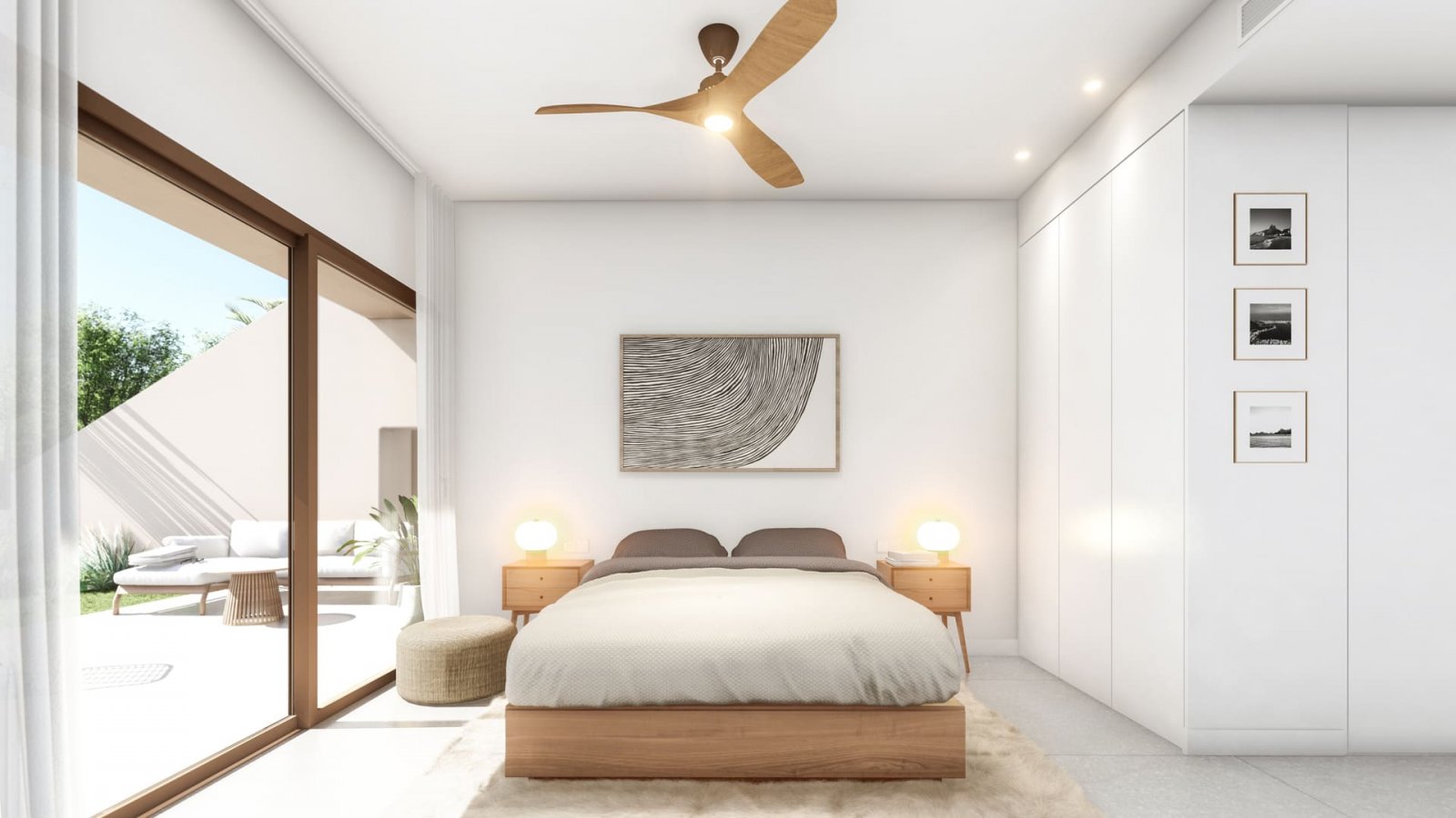  Dieser Wohnkomplex befindet sich auf dem berühmten Golfplatz Roda Golf &amp; Beach Resort in der Nähe der Stadt Los Alcazares und bietet eine Auswahl