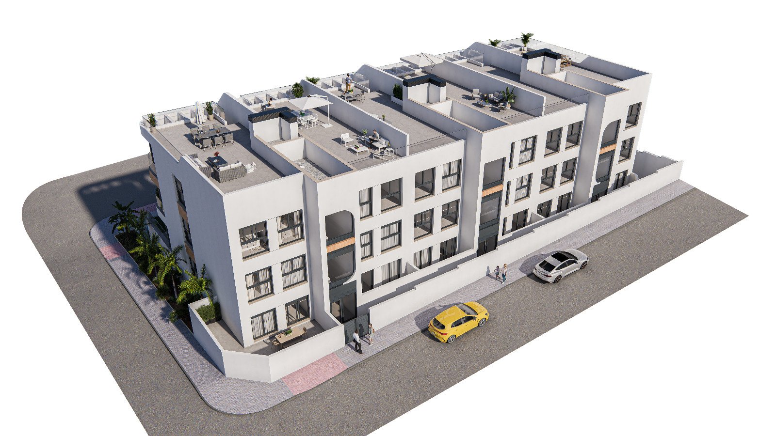  In der charmanten Stadt Benijófar gelegen, bietet diese Wohnanlage eine Auswahl von 18 Wohnungen, die auf die Bedürfnisse derjenigen zugeschnitten si