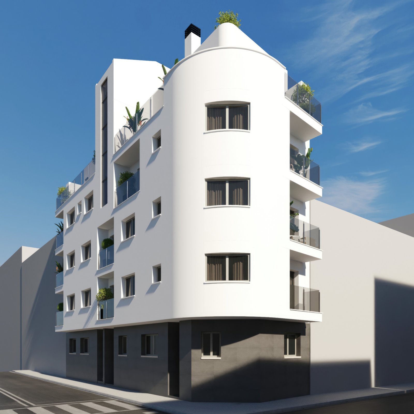  In der charmanten Stadt Torrevieja gelegen, bietet dieses Wohnresort eine Auswahl von 11 Immobilien, darunter Apartments, Erdgeschosse und Penthäuser