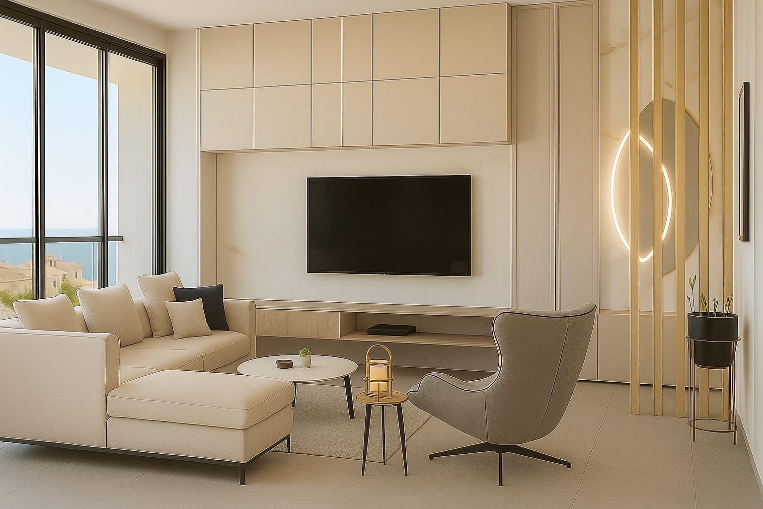  In San Pedro del Pinatar gelegen, bietet diese exklusive Wohnanlage Wohnungen und Penthäuser mit beeindruckendem Meerblick. Nur 120 Meter von der Küs