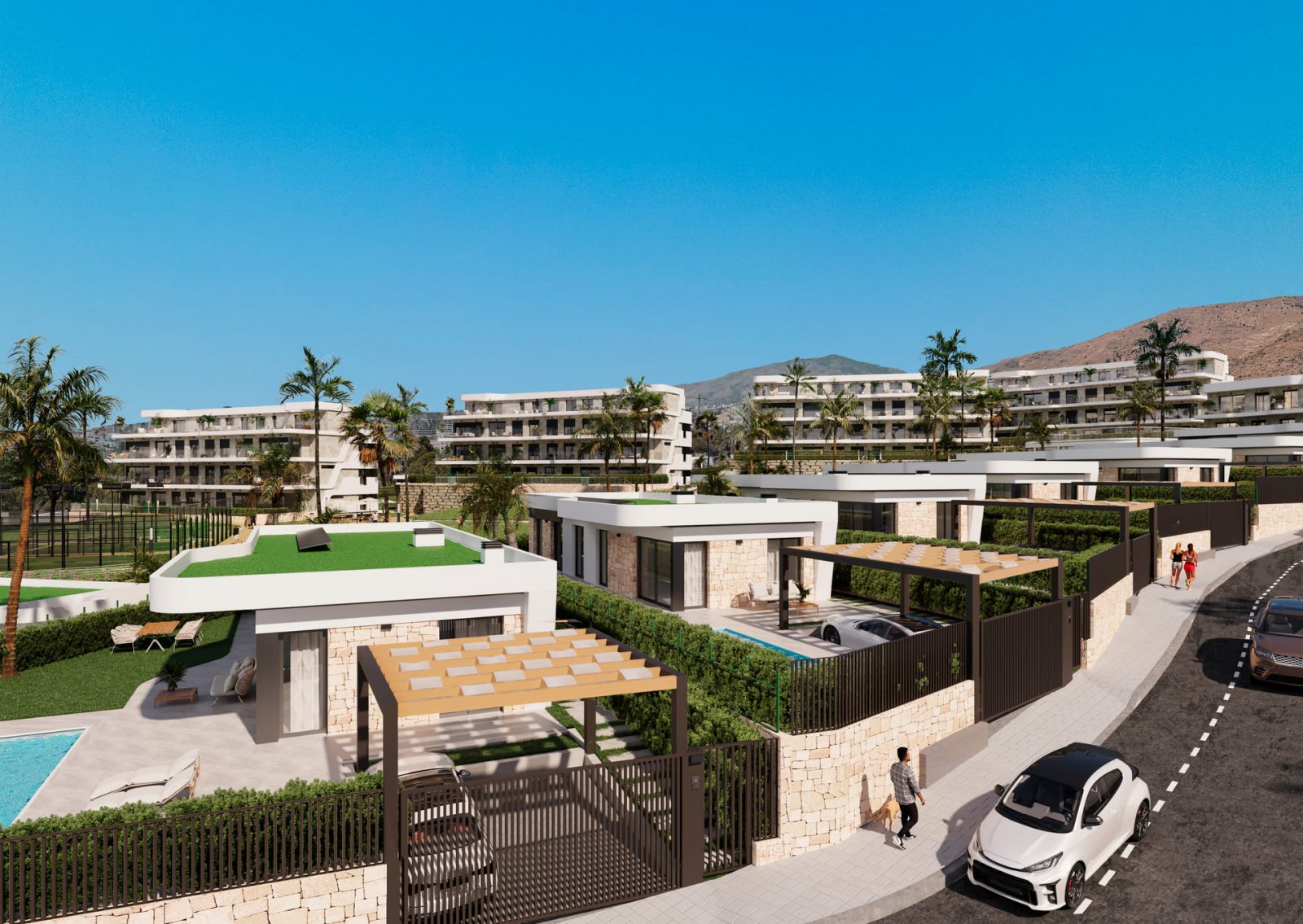  In der charmanten Stadt Finestrat gelegen, bietet diese exklusive Wohnanlage eine Auswahl von 24 Wohnungen, die für maximalen Komfort und Eleganz ent