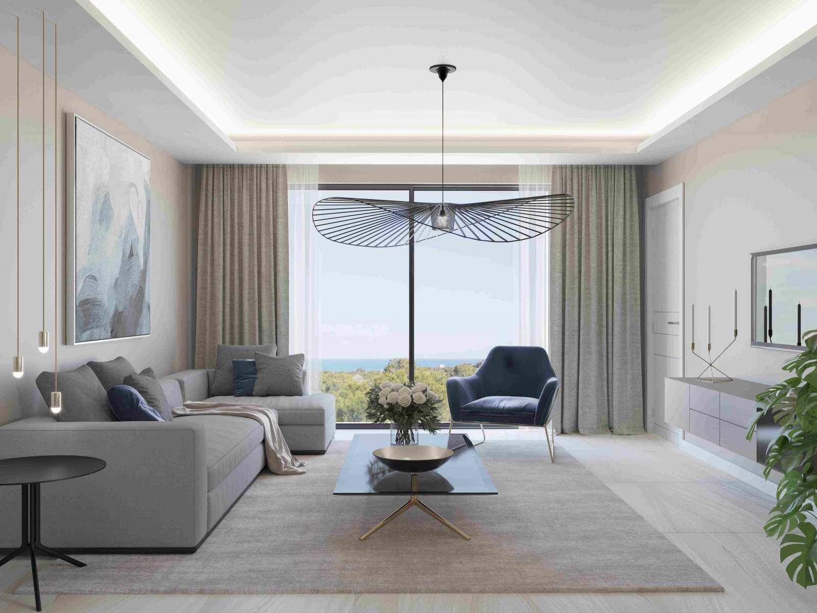  In der charmanten Stadt Guardamar del Segura gelegen, bietet diese Wohnung ein einzigartiges Wohnerlebnis mit Meerblick. Nur 700 Meter vom Strand ent