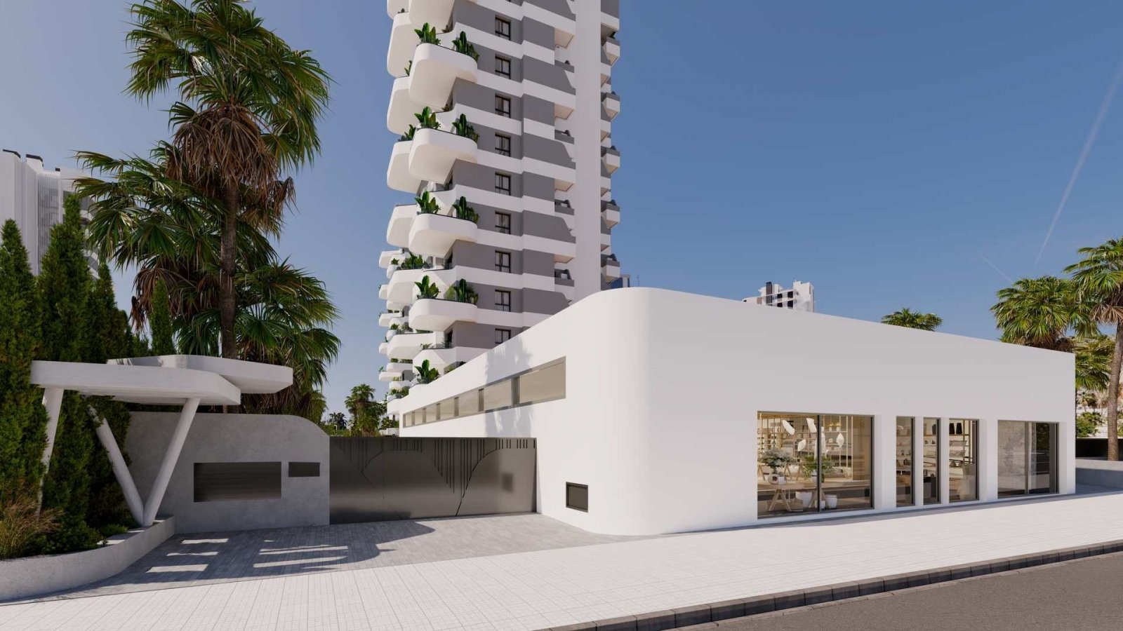  In der wunderschönen Stadt Calpe gelegen, bietet diese exklusive Wohnanlage eine Auswahl von 31 hochwertigen Wohnungen, darunter Apartments und Penth