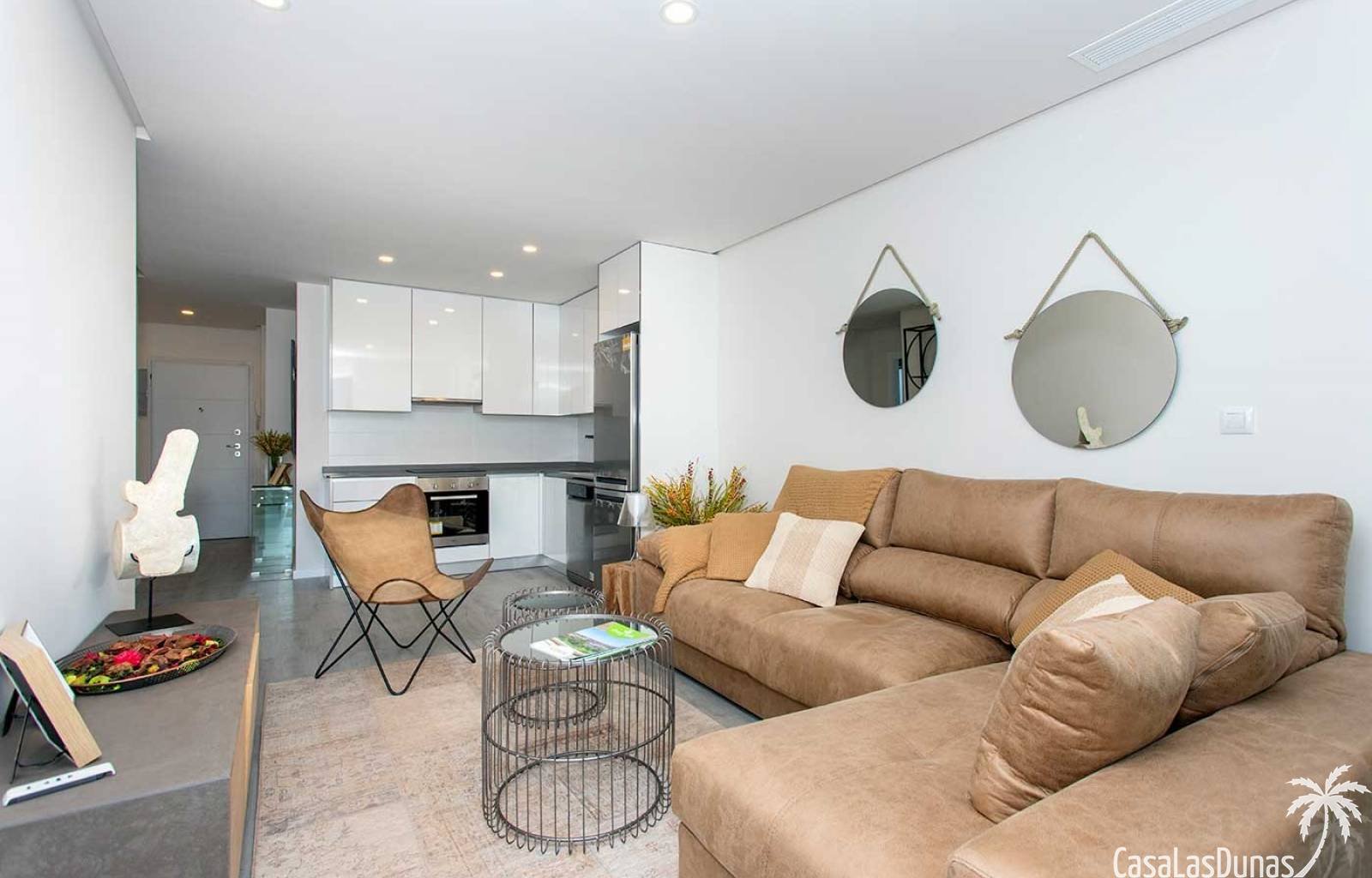  Dieses Neubauprojekt befindet sich im beliebten Orihuela Costa. In der Anlage stehen Wohnungen in verschiedenen Ausführungen zur Verfügung. Dieses Mo