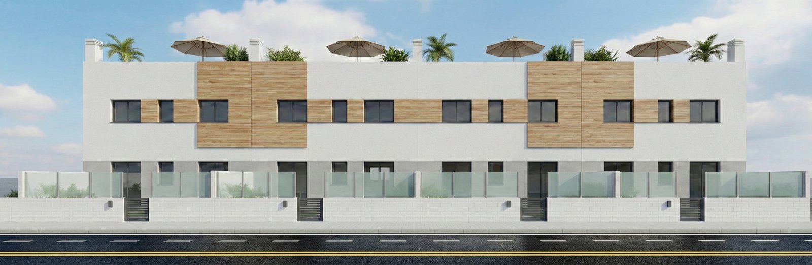  In der charmanten Stadt San Javier gelegen, bietet diese exklusive Kollektion von 16 Bungalows die perfekte Kombination aus Komfort und Stil. Entworf