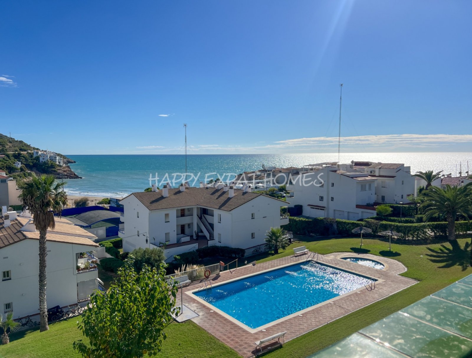 Zu verkaufen: Wohnung in Sitges – AiguadolçJeder, der zum ersten Mal hereinkommt, ist sprachlos über die atemberaubenden Ausblicke.Diese helle und k