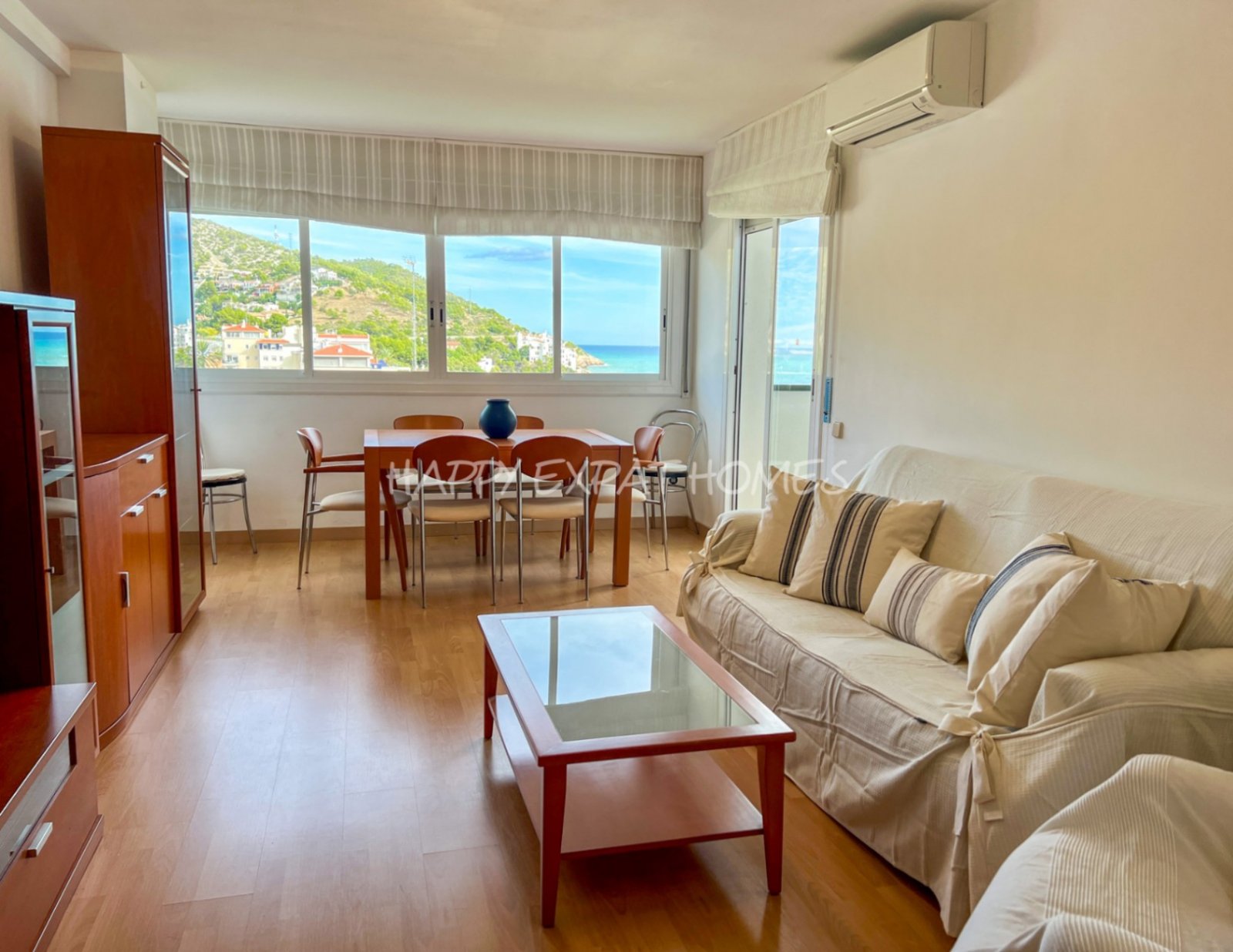 Zu verkaufen: Wohnung in Sitges – AiguadolçJeder, der zum ersten Mal hereinkommt, ist sprachlos über die atemberaubenden Ausblicke.Diese helle und k