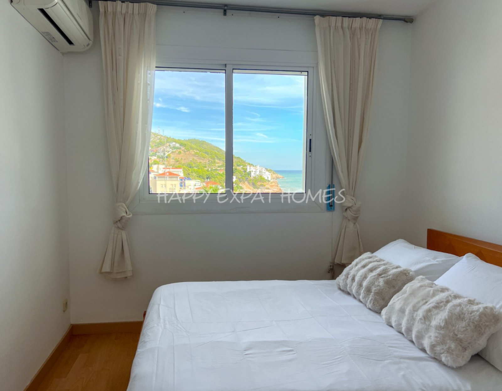 Zu verkaufen: Wohnung in Sitges – AiguadolçJeder, der zum ersten Mal hereinkommt, ist sprachlos über die atemberaubenden Ausblicke.Diese helle und k