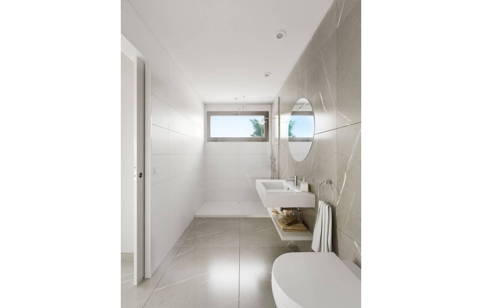  Wunderschönes Neubauprojekt in einer ruhigen Gegend, nur wenige Schritte vom Strand und wenige Kilometer vom Zentrum von Águilas entfernt. Das Projek