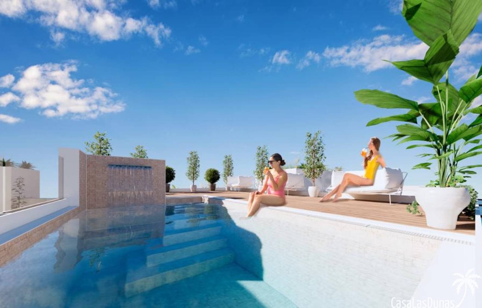  Einmalige Gelegenheit, nur 600 Meter vom Strand und dem Zentrum entfernt, Penthouse mit 2 Schlafzimmern! Eine solche Gelegenheit ist an diesem Stando