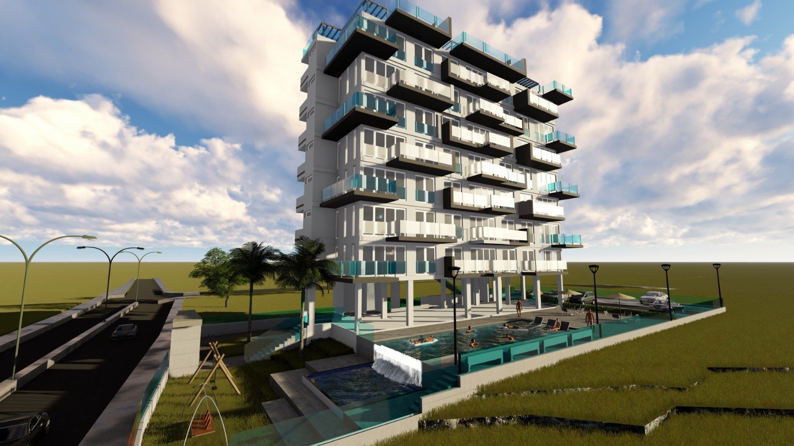  In der wunderschönen Gegend von La Cala gelegen, bietet diese exklusive Wohnanlage eine Auswahl von 14 Immobilien, darunter Apartments und Penthäuser