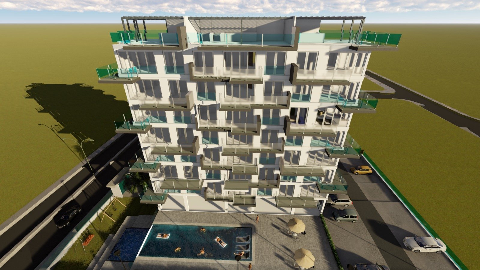  In der wunderschönen Gegend von La Cala gelegen, bietet diese exklusive Wohnanlage eine Auswahl von 14 Immobilien, darunter Apartments und Penthäuser