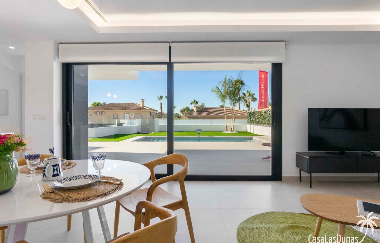  Villas modernes de luxe avec grand terrain et piscine privée, situées à Rojales, (Alicante). Au total, ce projet comprendra 9 villas individuelles mo